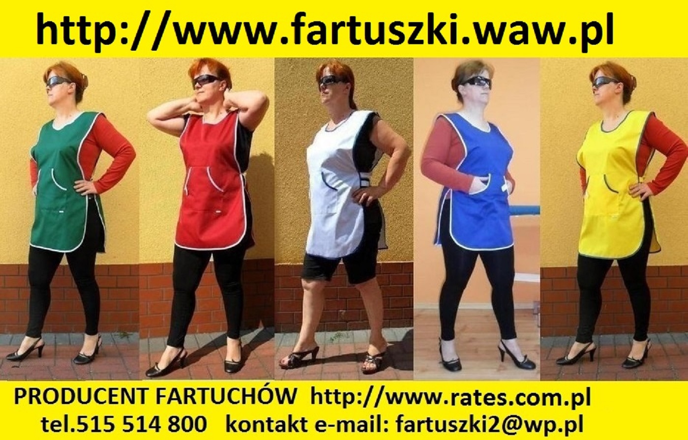 FARTUCHY UNIWERSALNE