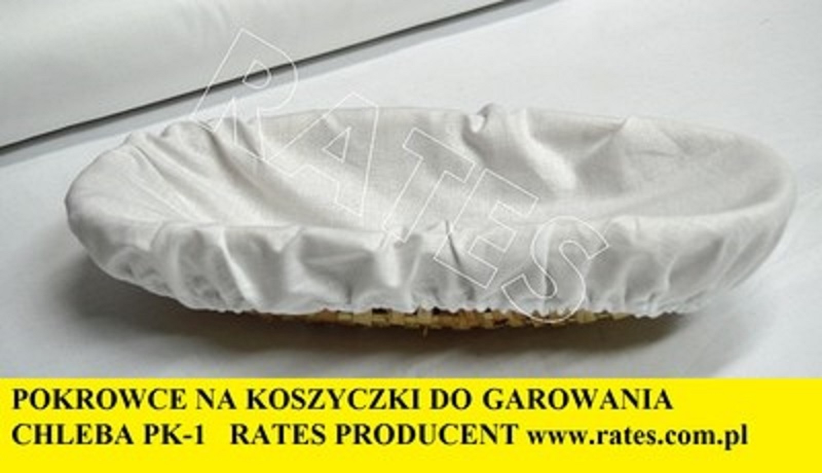 Pokrowce na koszyczki do garowania chleba