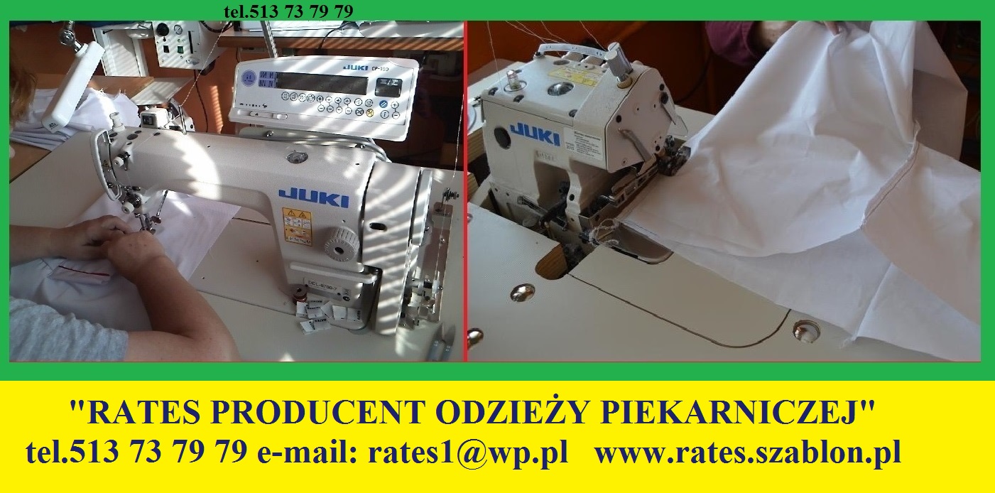 PRODUCENT ODZIEŻY DLA PIEKARNI